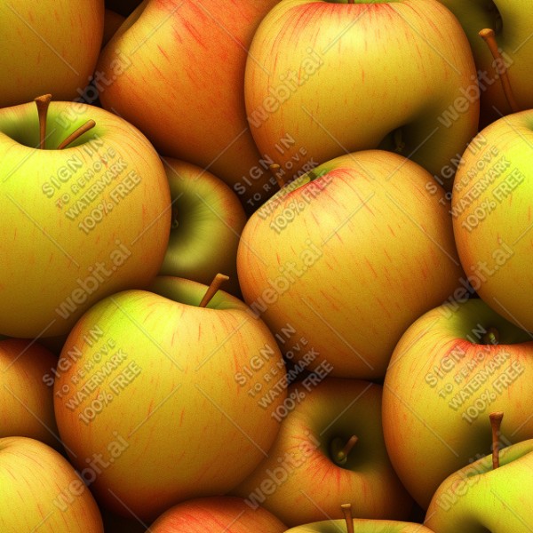 Apple illustration wall texture, trending on artstation, base color, albedo, detailed, 4k