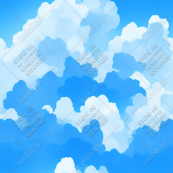Blue sky texture, trending on artstation, base color, albedo, detailed, 4k