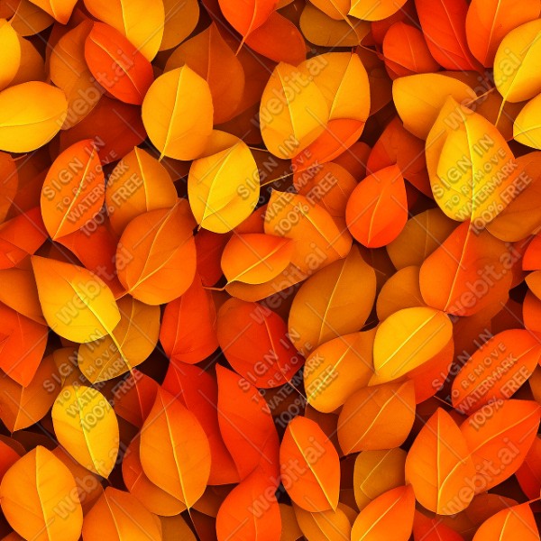 Autumn leaves texture, trending on artstation, base color, albedo, detailed, 4k
