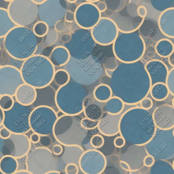 Penrose circles flat graphics texture, trending on artstation, base color, albedo, detailed, 4k