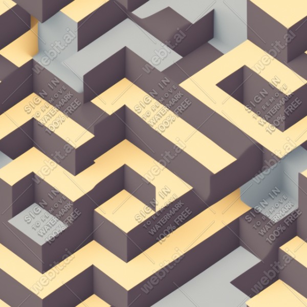 Penrose squares flat graphics texture, trending on artstation, base color, albedo, detailed, 4k