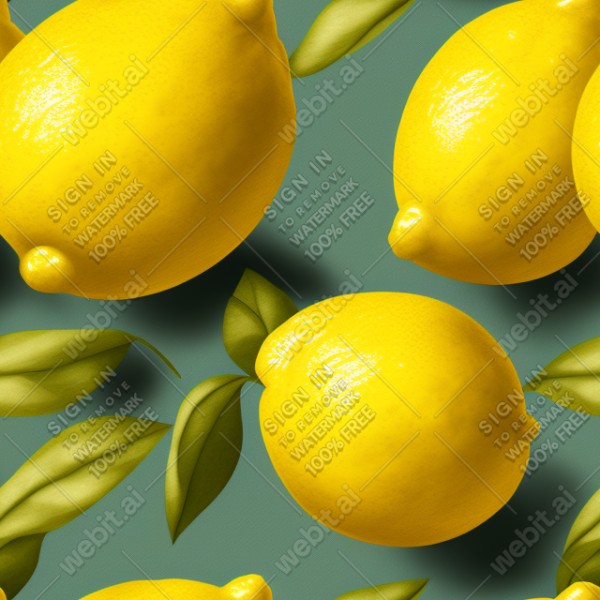 Lemon illustration texture, trending on artstation, base color, albedo, detailed, 4k