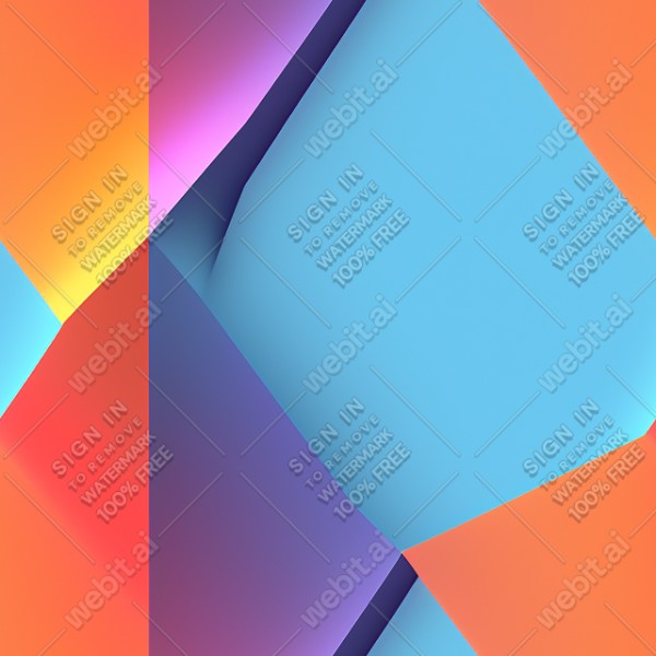 Symmetrical gradient low poly texture, trending on artstation, base color, albedo, detailed, 4k