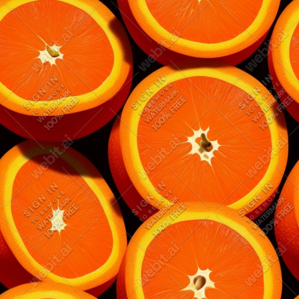 Orange fruit illustration texture, trending on artstation, base color, albedo, detailed, 4k