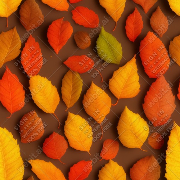Autumn leaves texture, trending on artstation, base color, albedo, detailed, 4k