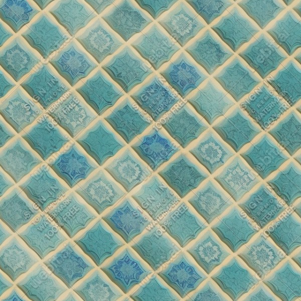 Majolica tiles texture, trending on artstation, base color, albedo, detailed, 4k
