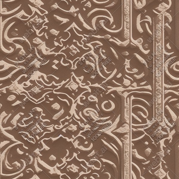Ornate temple floor flat texture, trending on artstation, base color, albedo, detailed, 4k