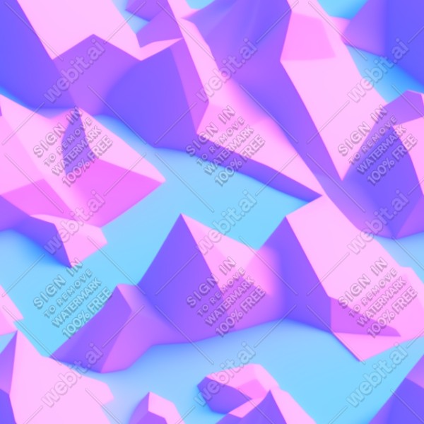 Aesthetic vaporwave low poly texture, trending on artstation, base color, albedo, detailed, 4k