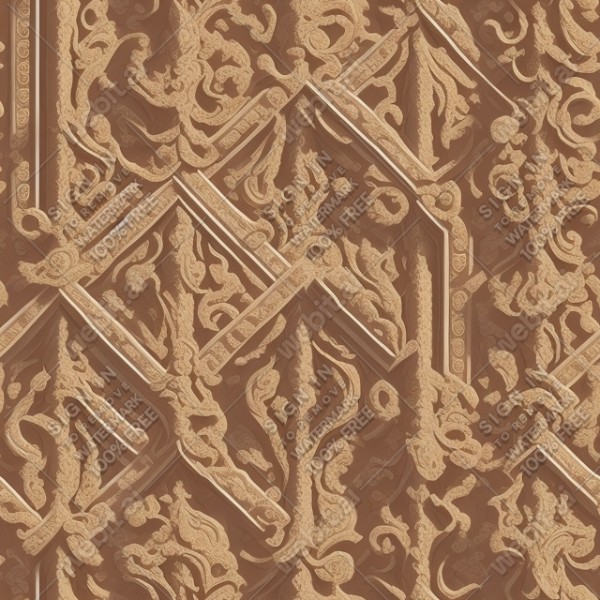 Ornate temple floor flat texture, trending on artstation, base color, albedo, detailed, 4k