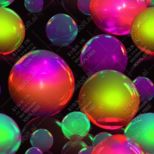 Lava lamp glow gradient floating glass balls on a dark background, trending on artstation, base color, albedo, detailed, 4k