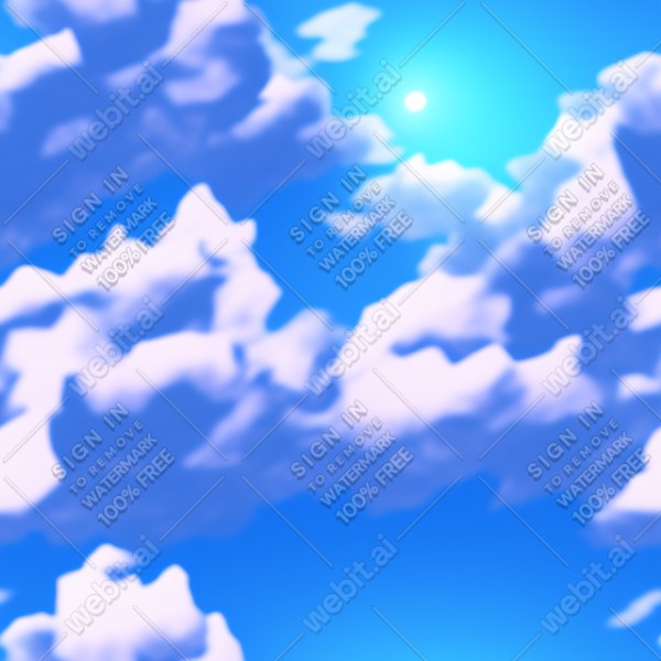 Blue sky texture, trending on artstation, base color, albedo, detailed, 4k