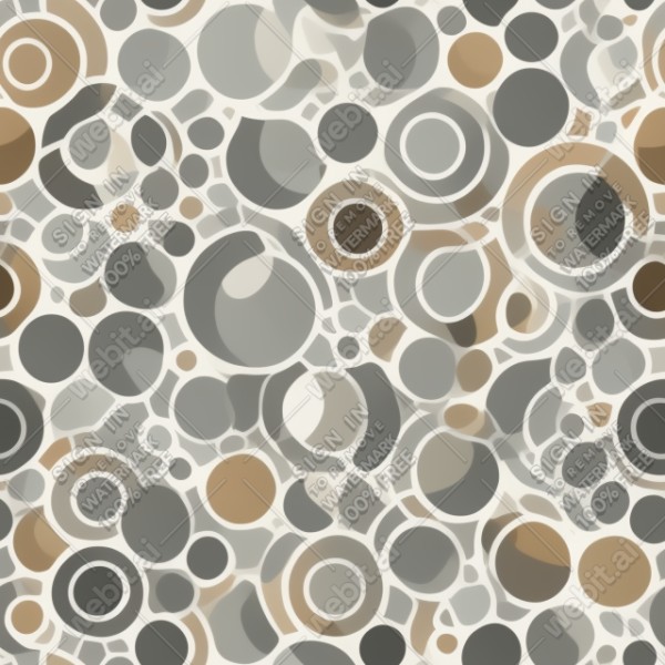 Penrose circles flat graphics texture, trending on artstation, base color, albedo, detailed, 4k