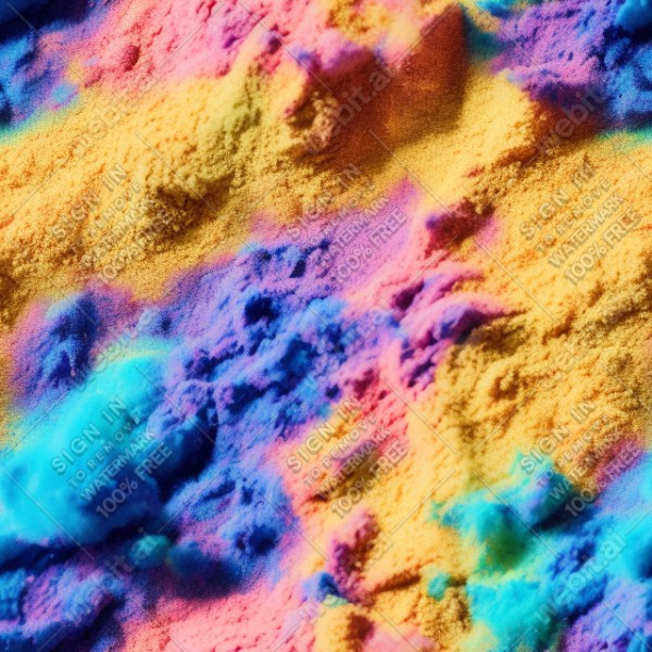 Colorized powder explosion texture, trending on artstation, base color, albedo, detailed, 4k