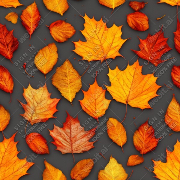 Autumn leaves texture, trending on artstation, base color, albedo, detailed, 4k