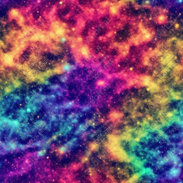 Rainbow galaxy texture, trending on artstation, base color, albedo, detailed, 4k