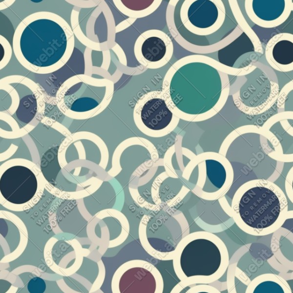 Penrose circles flat graphics texture, trending on artstation, base color, albedo, detailed, 4k