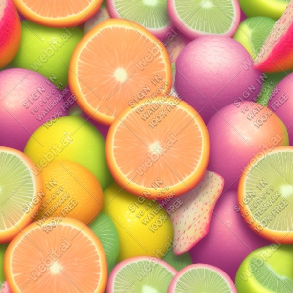 Pastel fruits texture, trending on artstation, base color, albedo, detailed, 4k