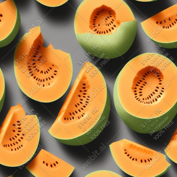 Cantaloupe texture, trending on artstation, base color, albedo, detailed, 4k