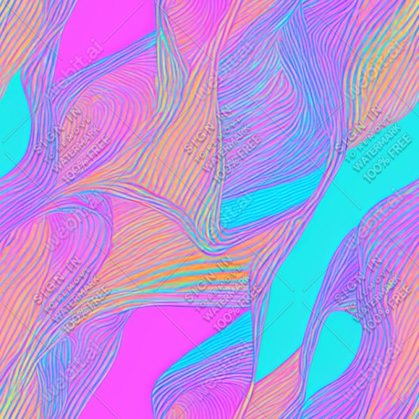 Pastel colorful doodle abstract lines, trending on artstation, base color, albedo, detailed, 4k