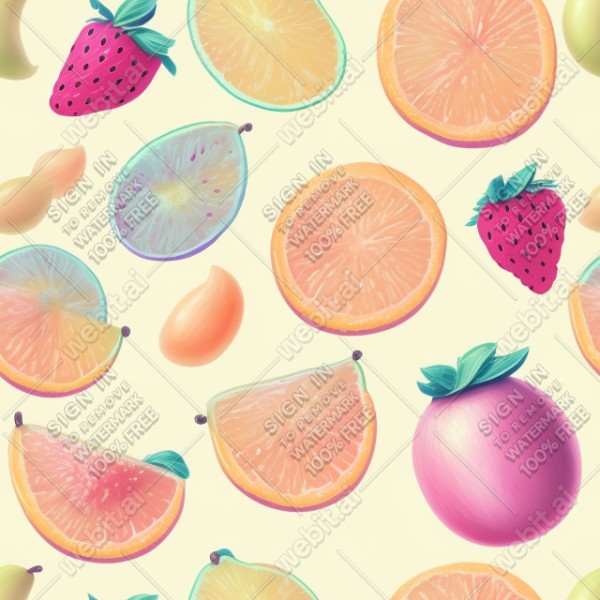 Pastel fruits texture, trending on artstation, base color, albedo, detailed, 4k