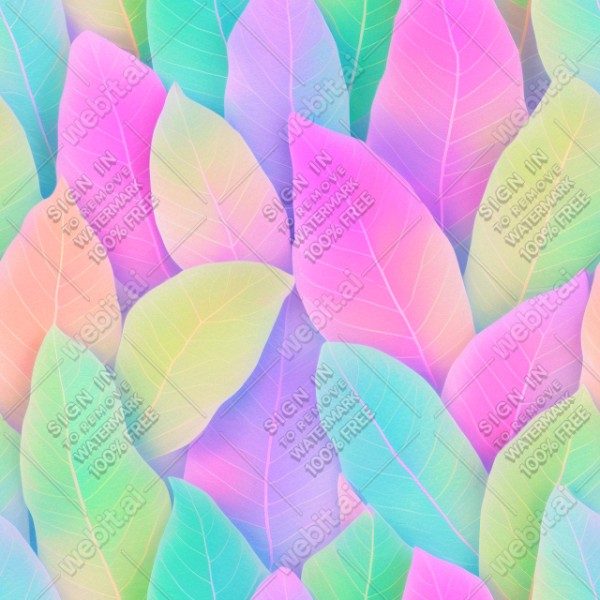 Pastel leaves texture, trending on artstation, base color, albedo, detailed, 4k
