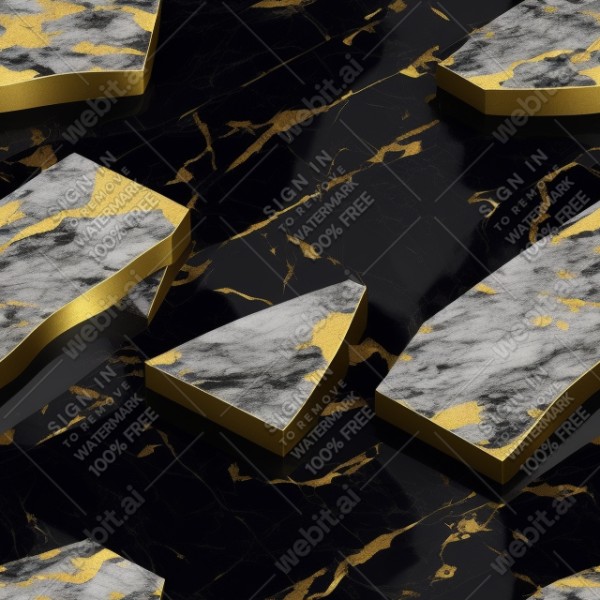 Black marble with golden creeks plain texture, trending on artstation, base color, albedo, detailed, 4k