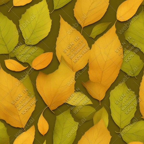 Leaves illustration flat texture, trending on artstation, base color, albedo, detailed, 4k