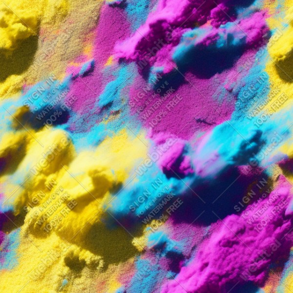 Colorized powder explosion texture, trending on artstation, base color, albedo, detailed, 4k