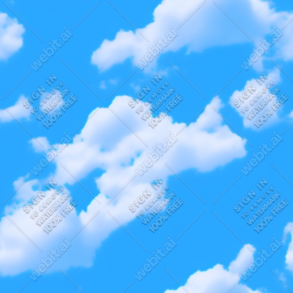 Blue sky texture, trending on artstation, base color, albedo, detailed, 4k