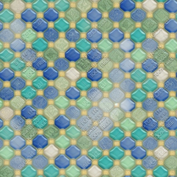 Majolica tiles texture, trending on artstation, base color, albedo, detailed, 4k