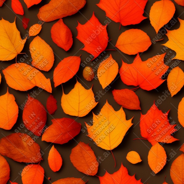 Autumn leaves texture, trending on artstation, base color, albedo, detailed, 4k