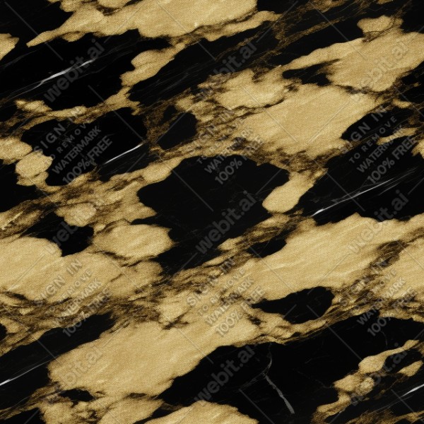 Black marble with golden creeks plain texture, trending on artstation, base color, albedo, detailed, 4k