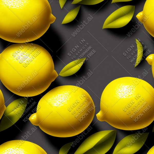 Lemon illustration texture, trending on artstation, base color, albedo, detailed, 4k