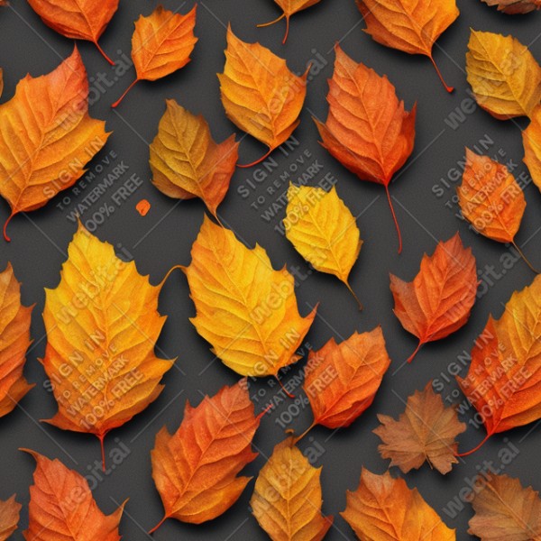 Autumn leaves texture, trending on artstation, base color, albedo, detailed, 4k