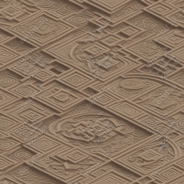 Ornate temple floor flat texture, trending on artstation, base color, albedo, detailed, 4k