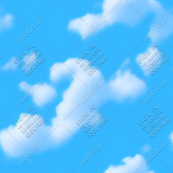 Blue sky texture, trending on artstation, base color, albedo, detailed, 4k